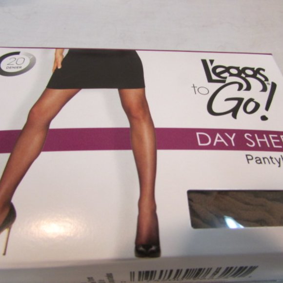 DOUBLE AMOUNT! L'eggs to Go! Nylon Day Sheer with Sheer Toe Pantyhose 12 Pairs - Picture 1 of 5